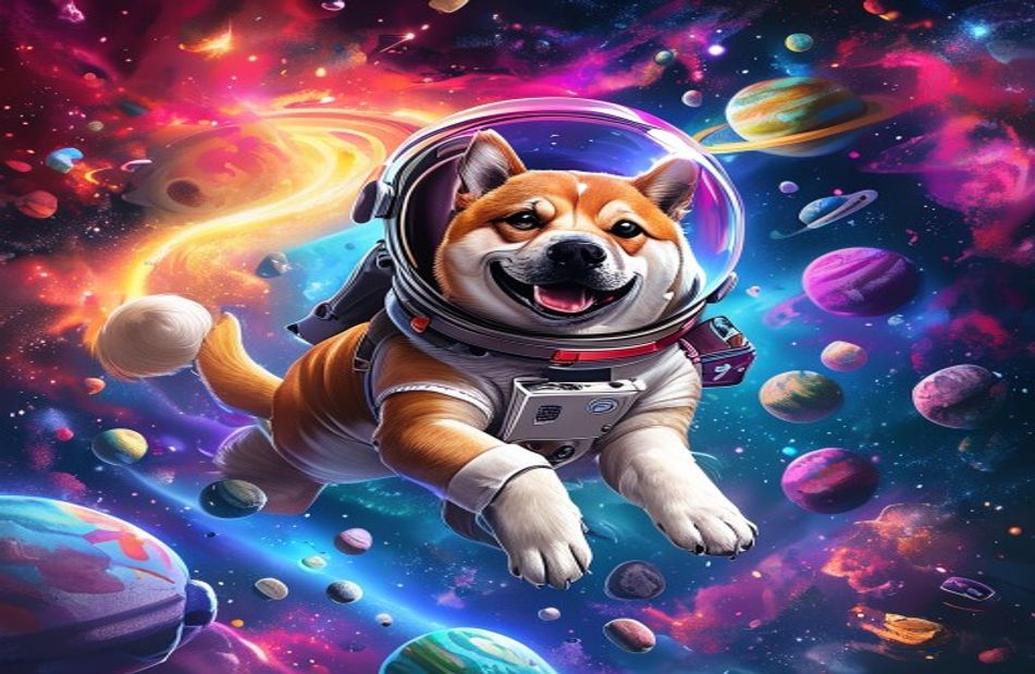Doge Space Wallpaper
