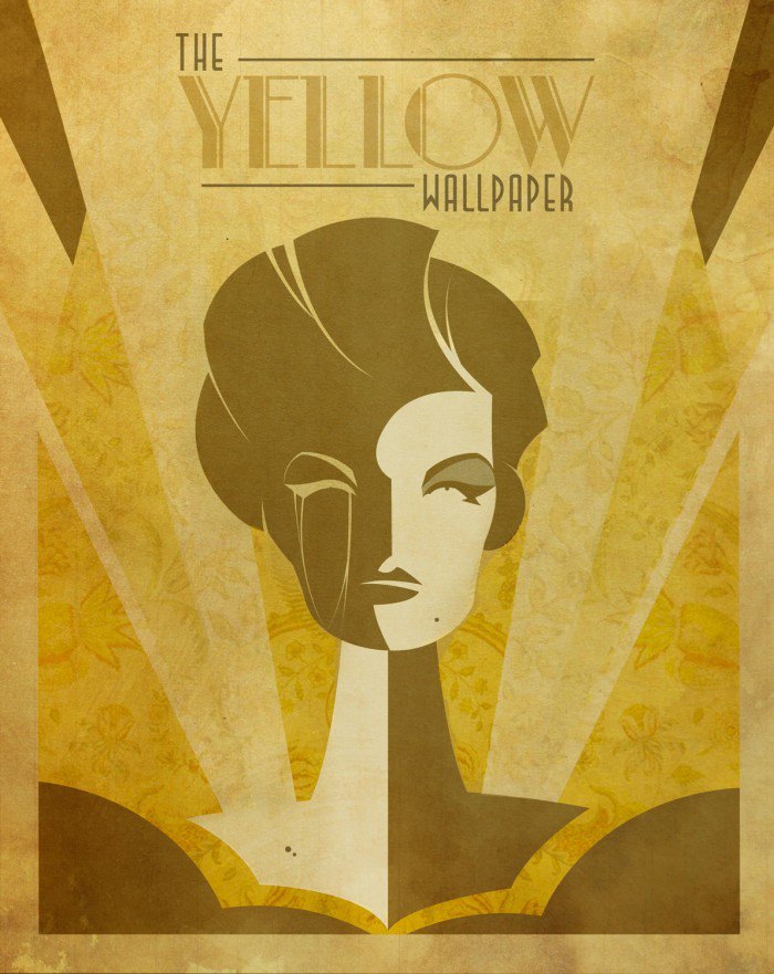 Postervine The Yellow Wallpaper Poster By
