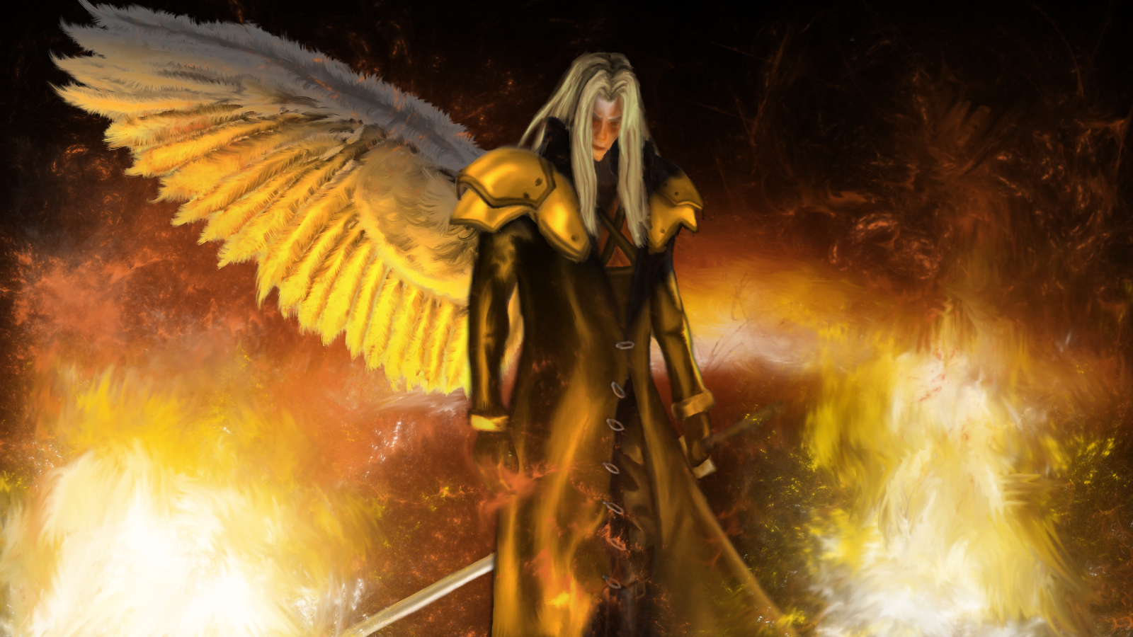 Angels Sephiroth Wallpaper