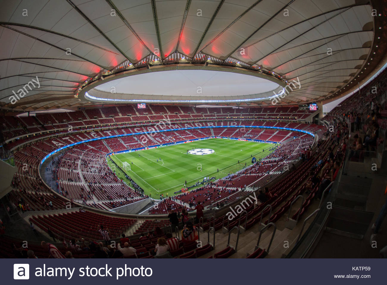 Wanda Metropolitano Stadium Stock Photos