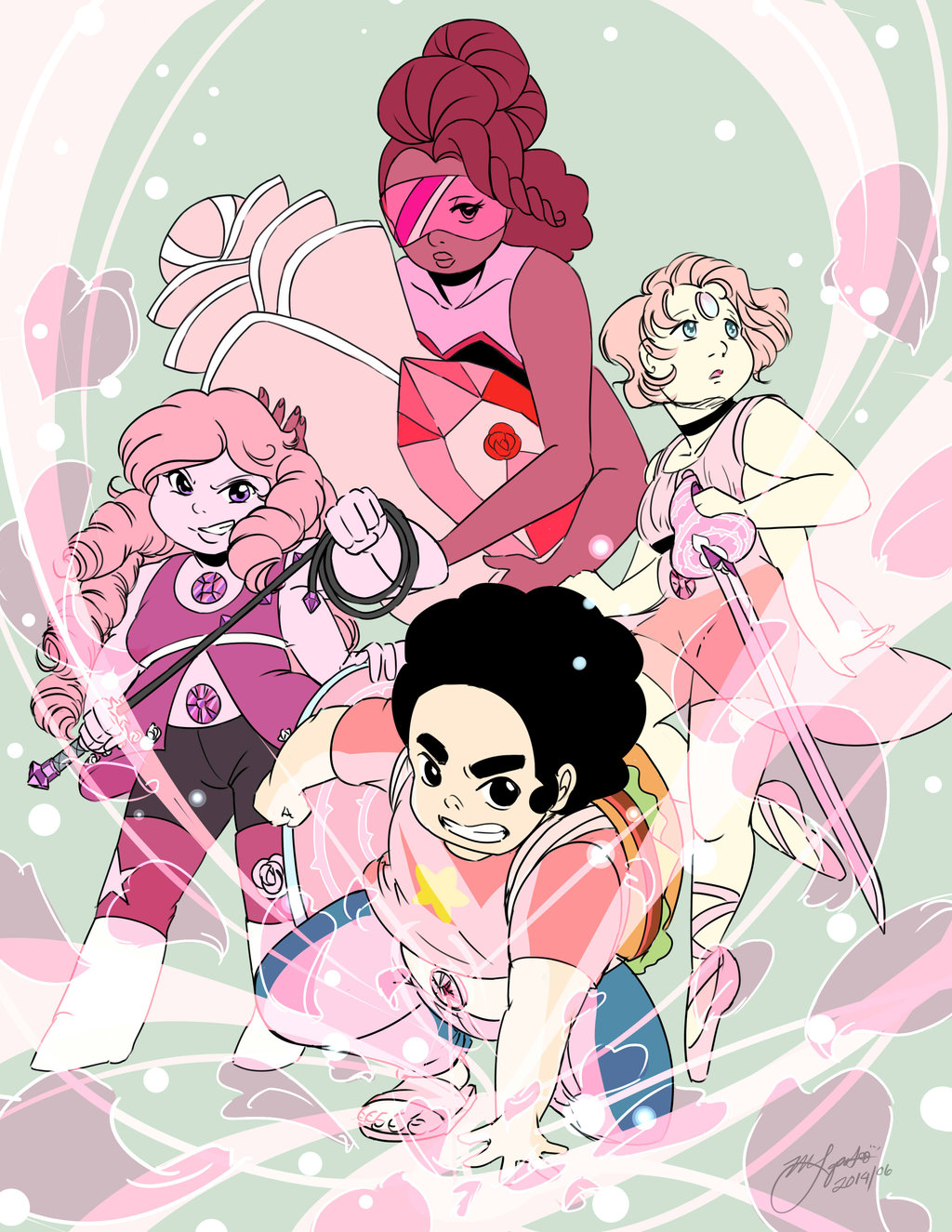 Steven Universe Fusions By Rice Lily
