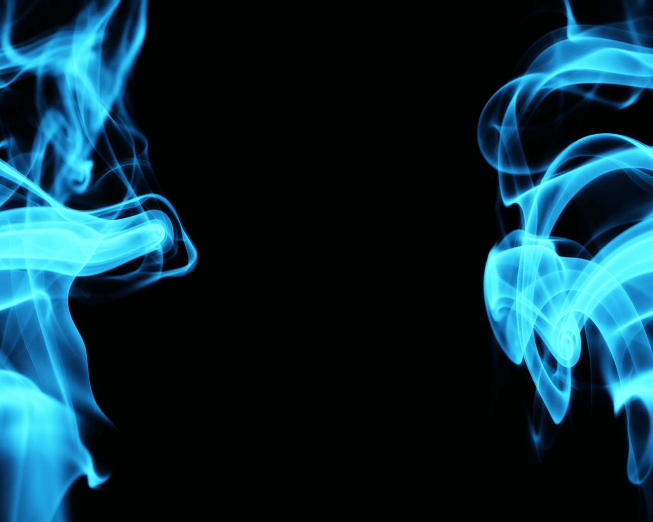 Blue Smoke Wallpaper