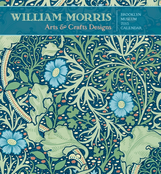 William Morris Arts Crafts Designs Wall Calendar By