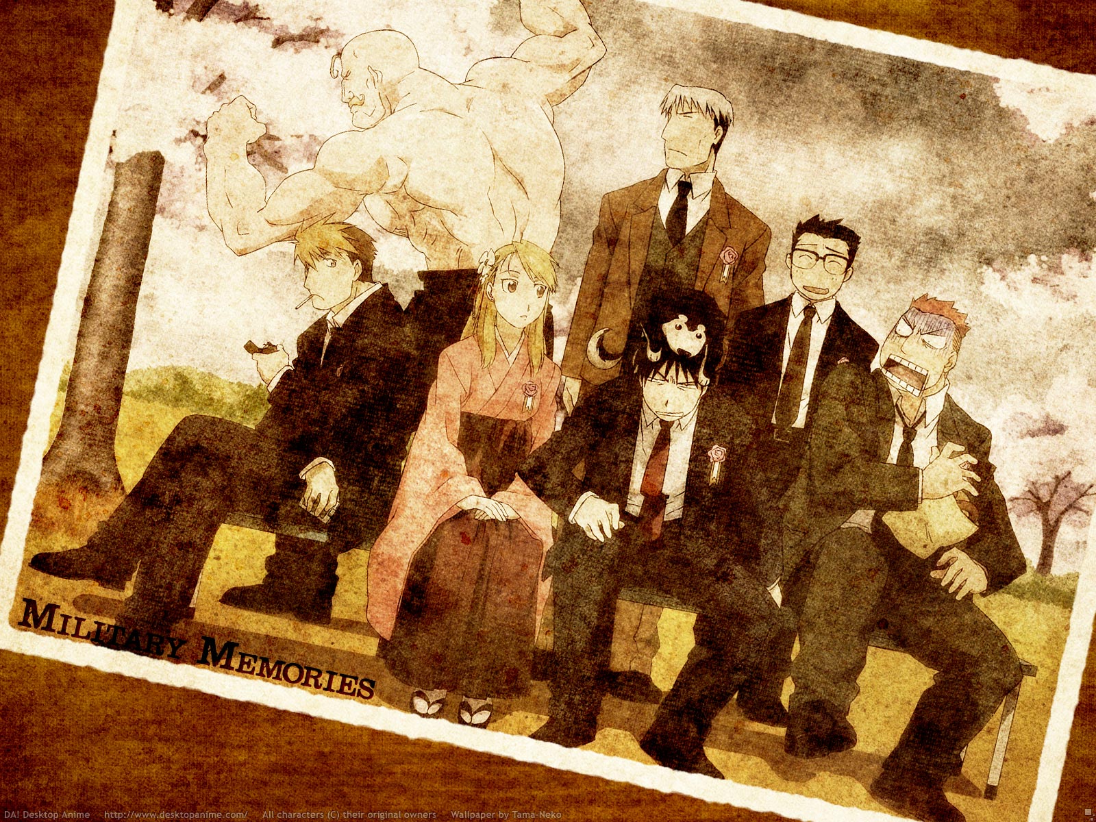 Rede Otaku Fullmetal Alchemist Brotherhood Wallpaper