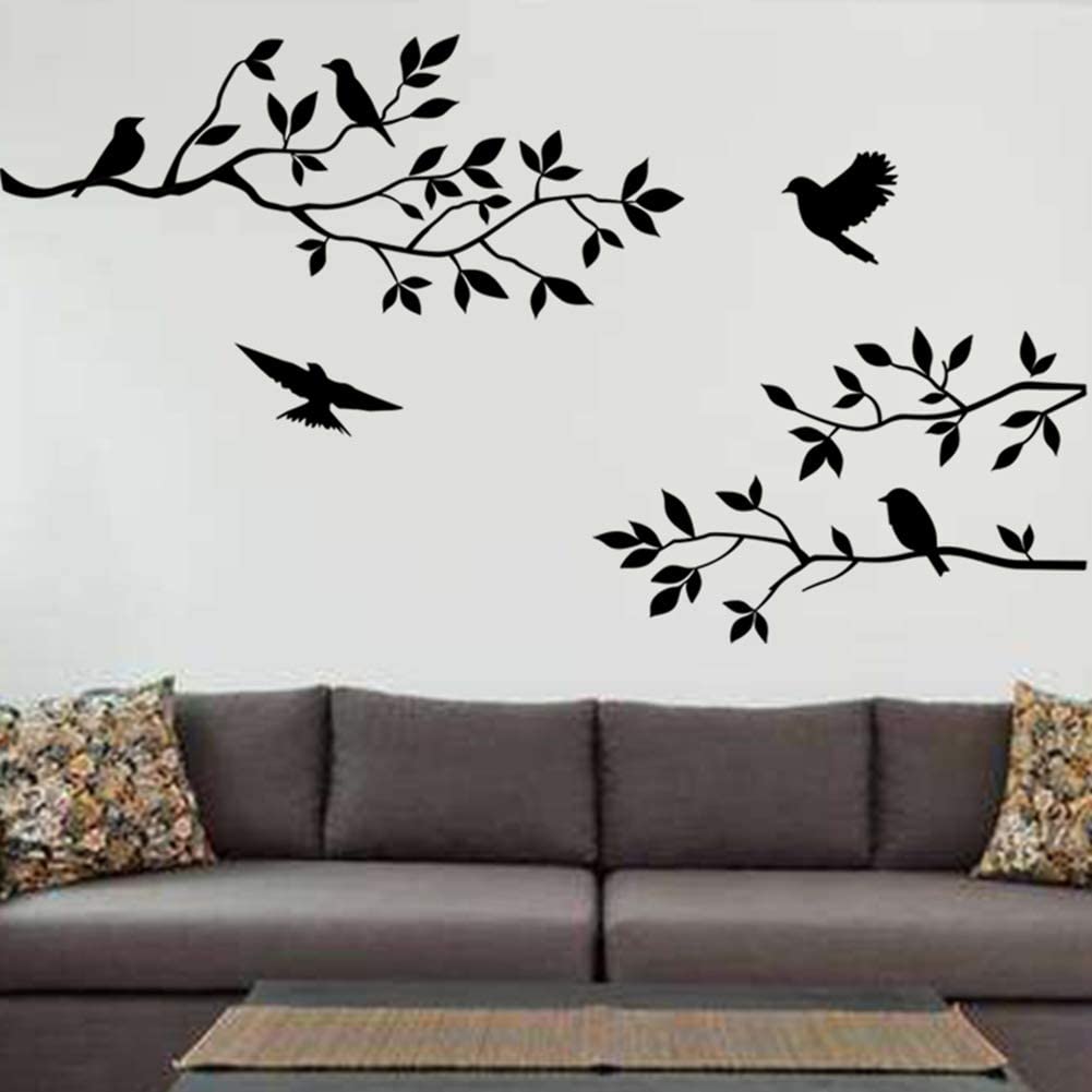 Buy Mix Decor Branch Wall Decal Birds Trees Sticker Family