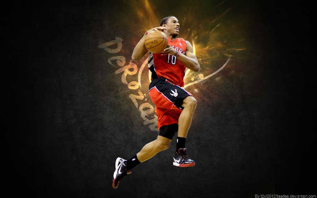 Toronto Raptors Demar Derozan Widescreen Wallpaper Jpg