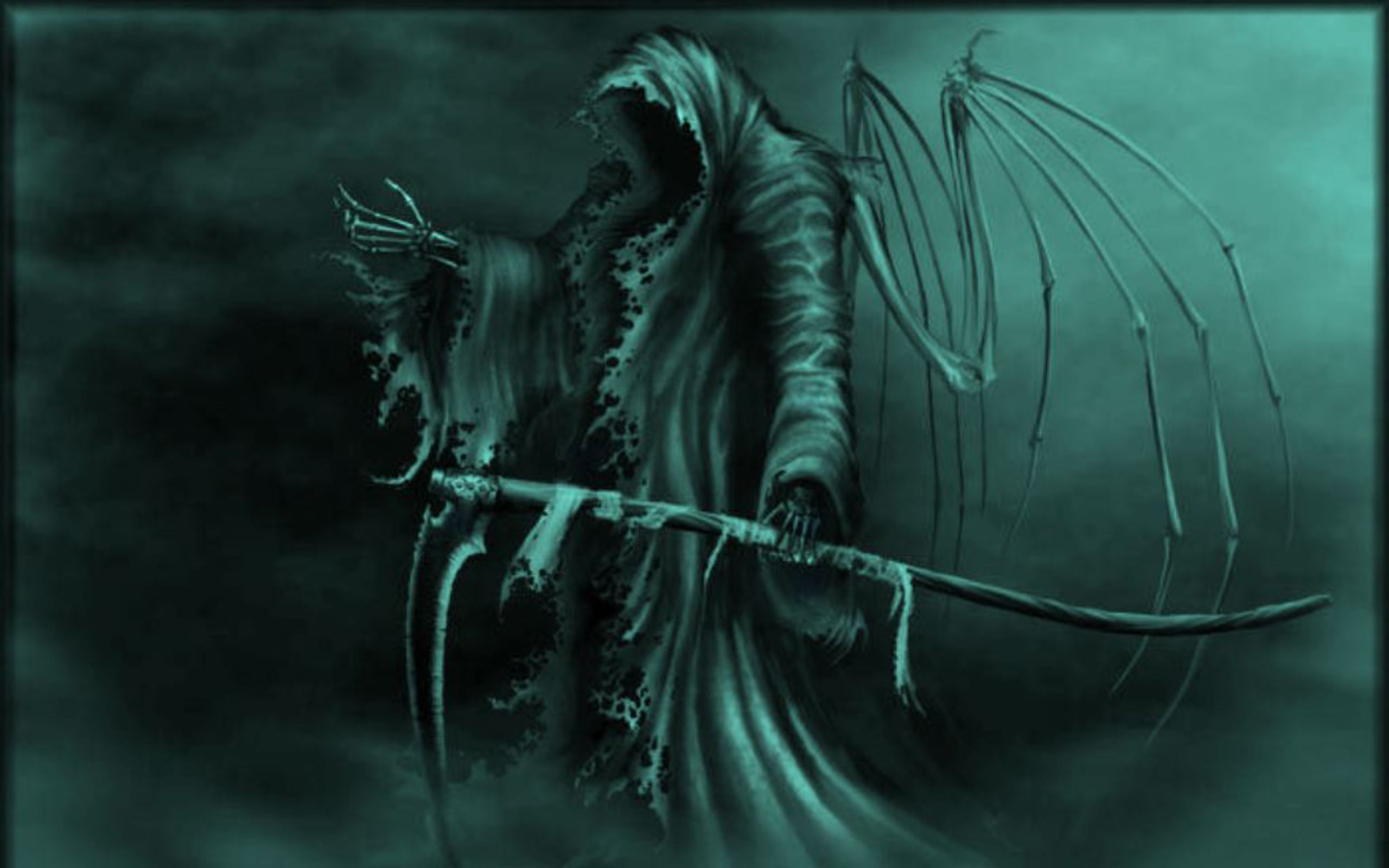 Grim Reaper Background Wallpaper