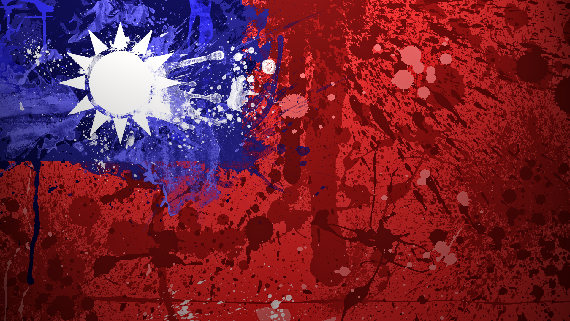 Taiwan Flag HD Wallpaper Background Image