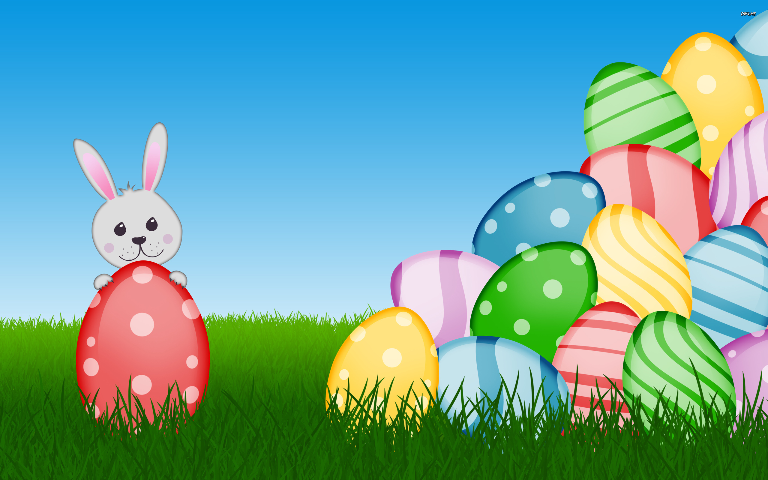 Easter Bunny Wallpaper Holiday