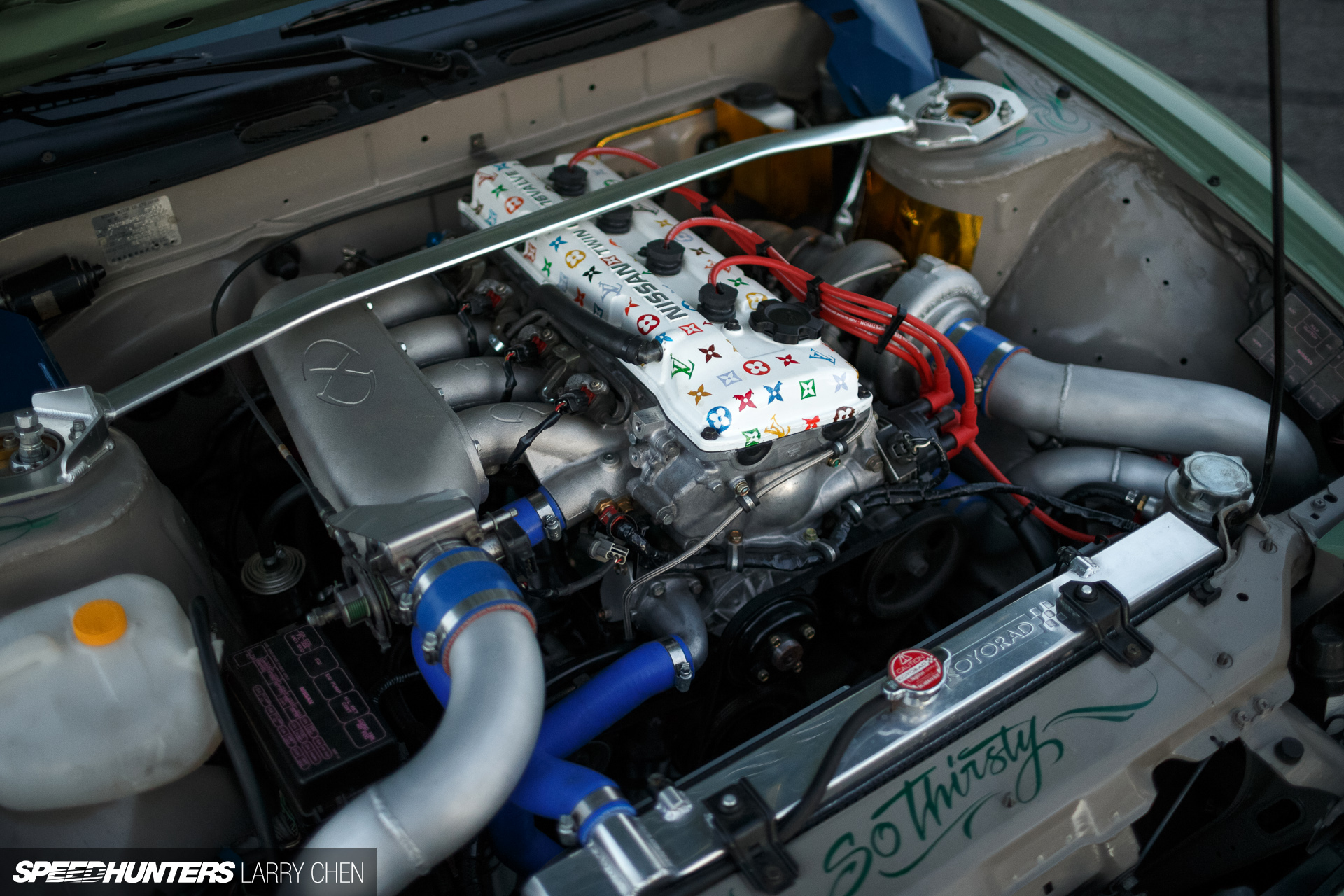 Nissan 240sx S13 Tuning Lowrider Engine G Wallpaper