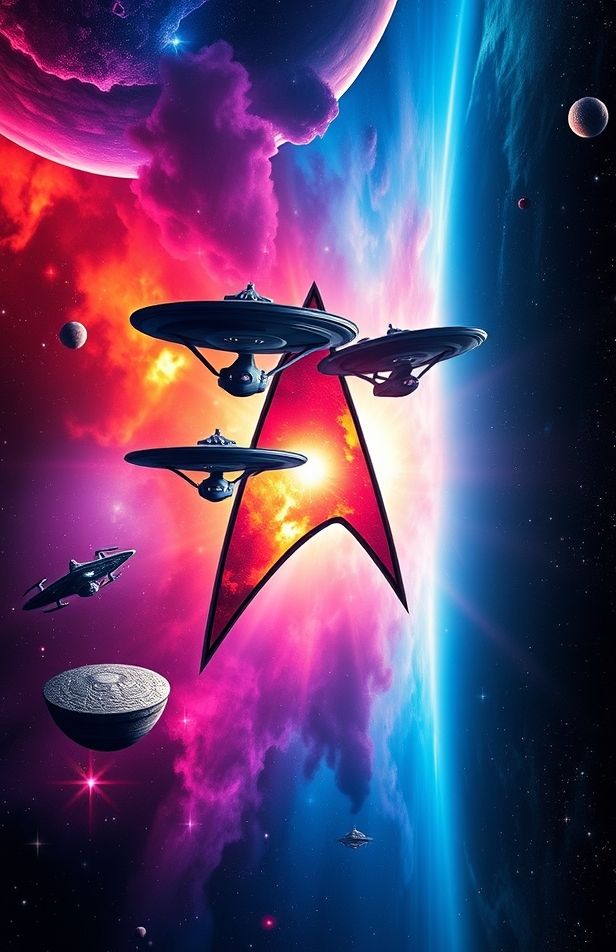 Star Trek Dual Screen Wallpaper