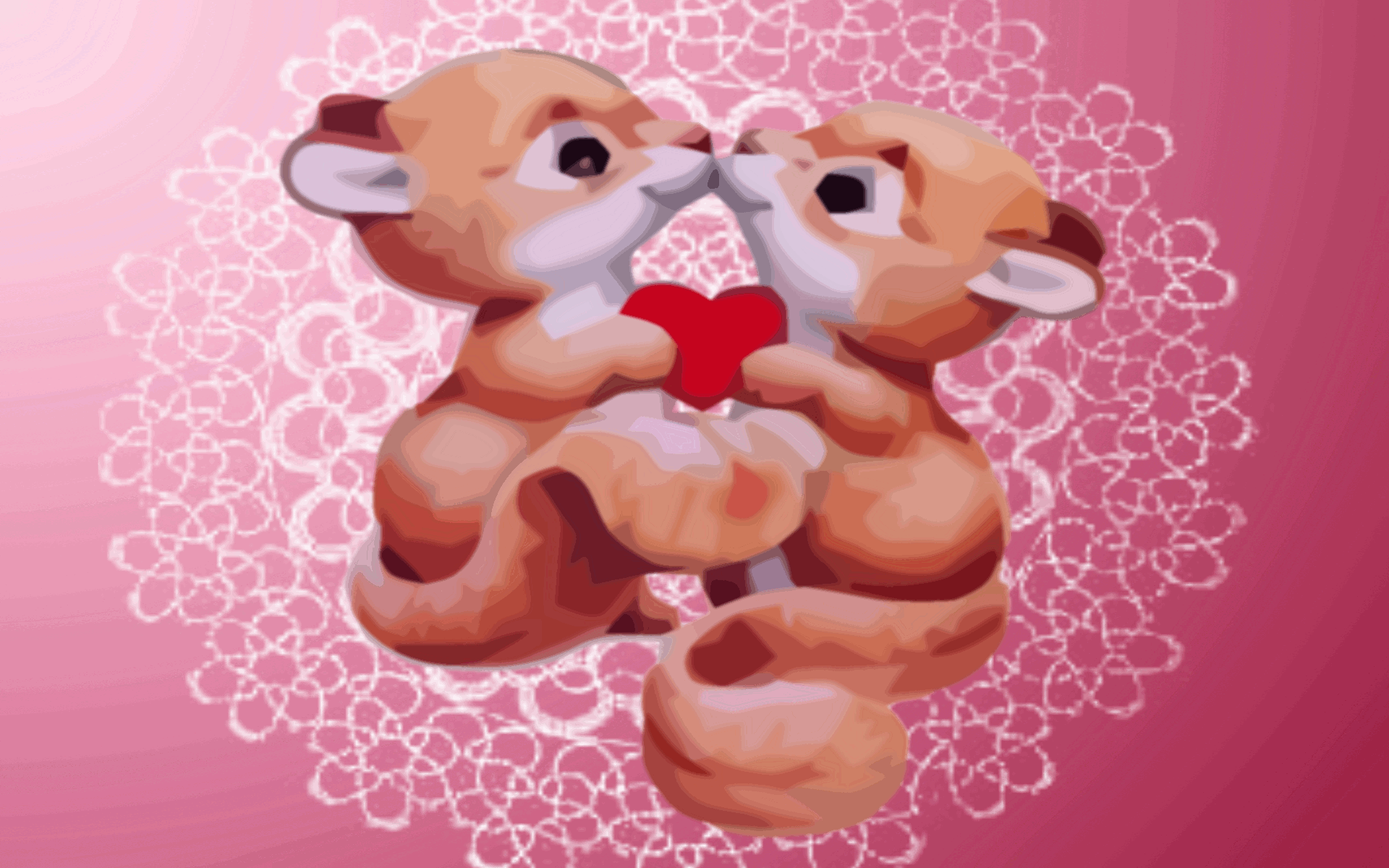 🔥 [46+] Free Animal Valentine Wallpaper | Wallpapersafari