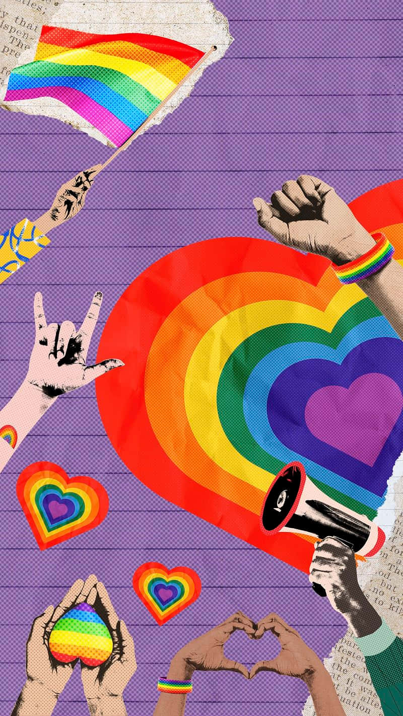 Cute Lgbt Pride Vector Artwork Wallpaper