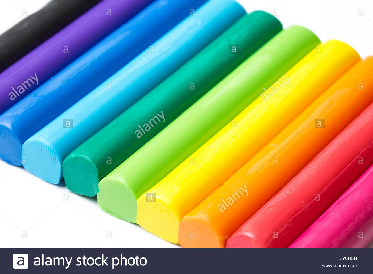 Colorful Play Dough Stock Photos