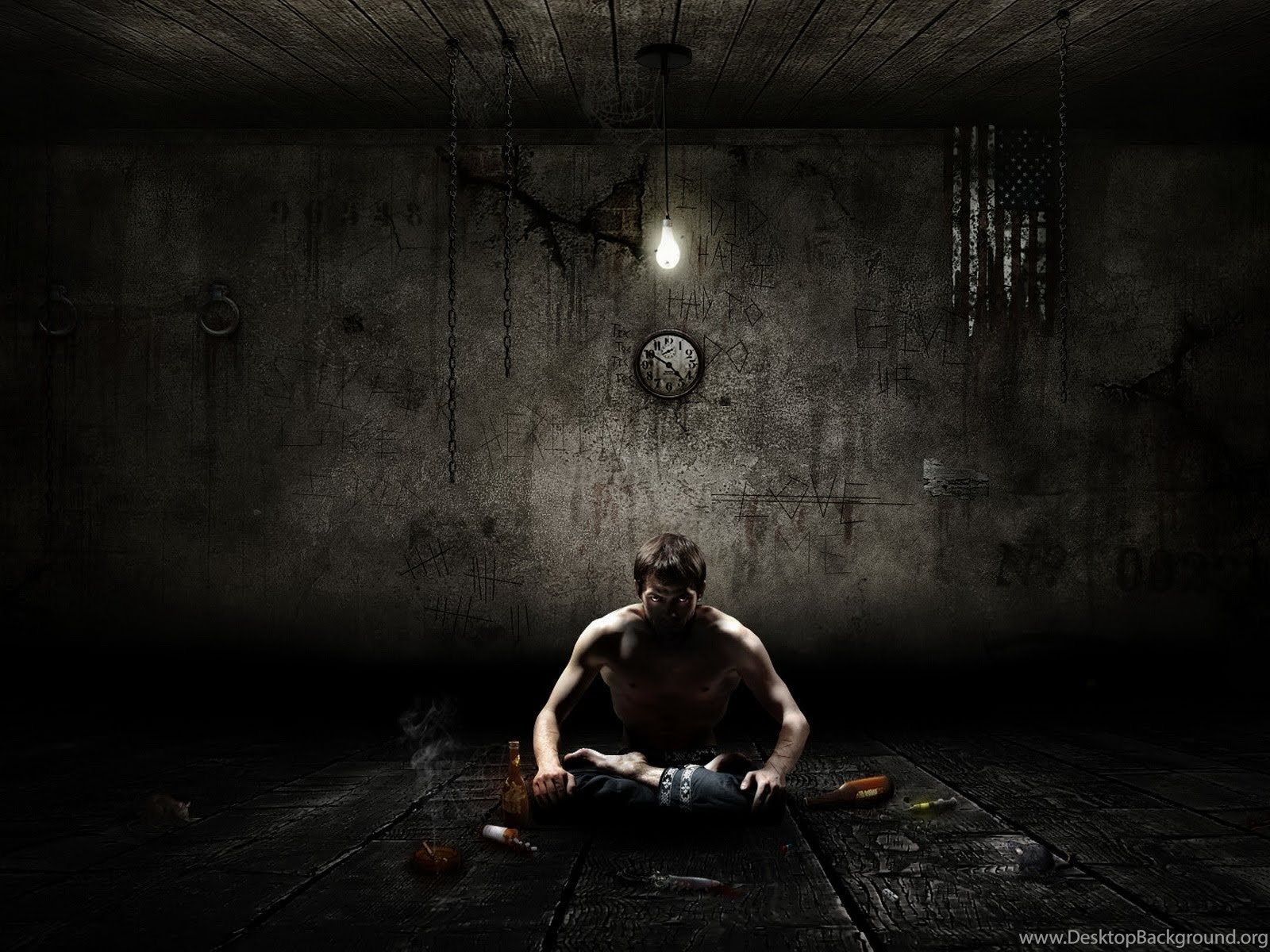 Sad Dark Wallpaper