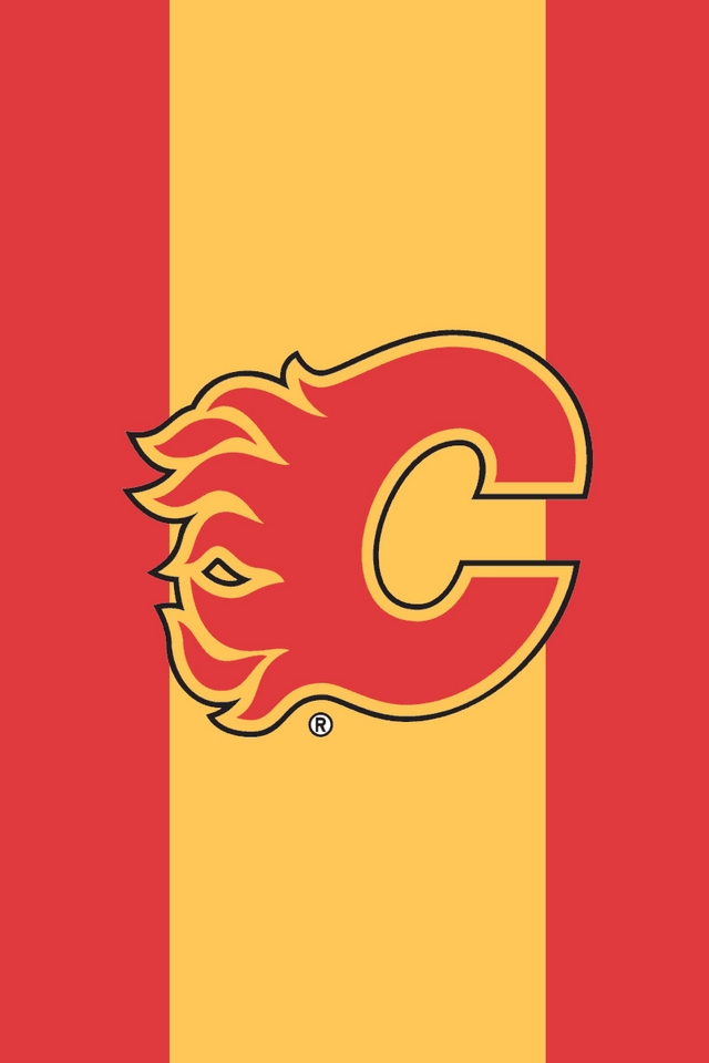 Calgary Flames   Download iPhoneiPod TouchAndroid Wallpapers 640x960