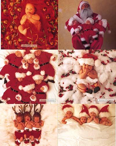 Go Back Gallery For Anne Geddes Christmas Wallpaper