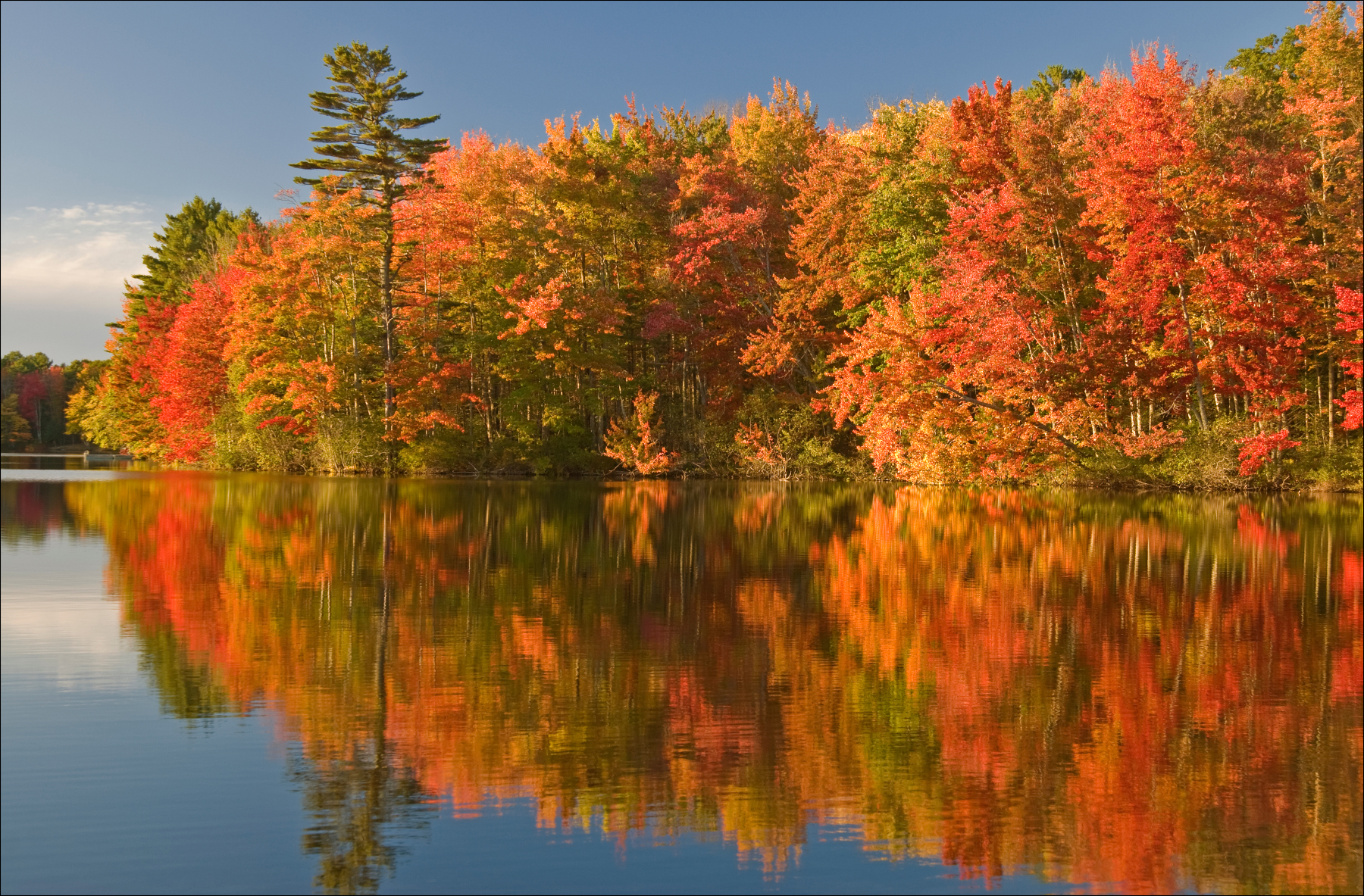  changing foliage colors in Maine Credit Maine Office of Tourism