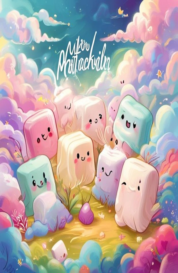 Cute Marshmallow Wallpaper