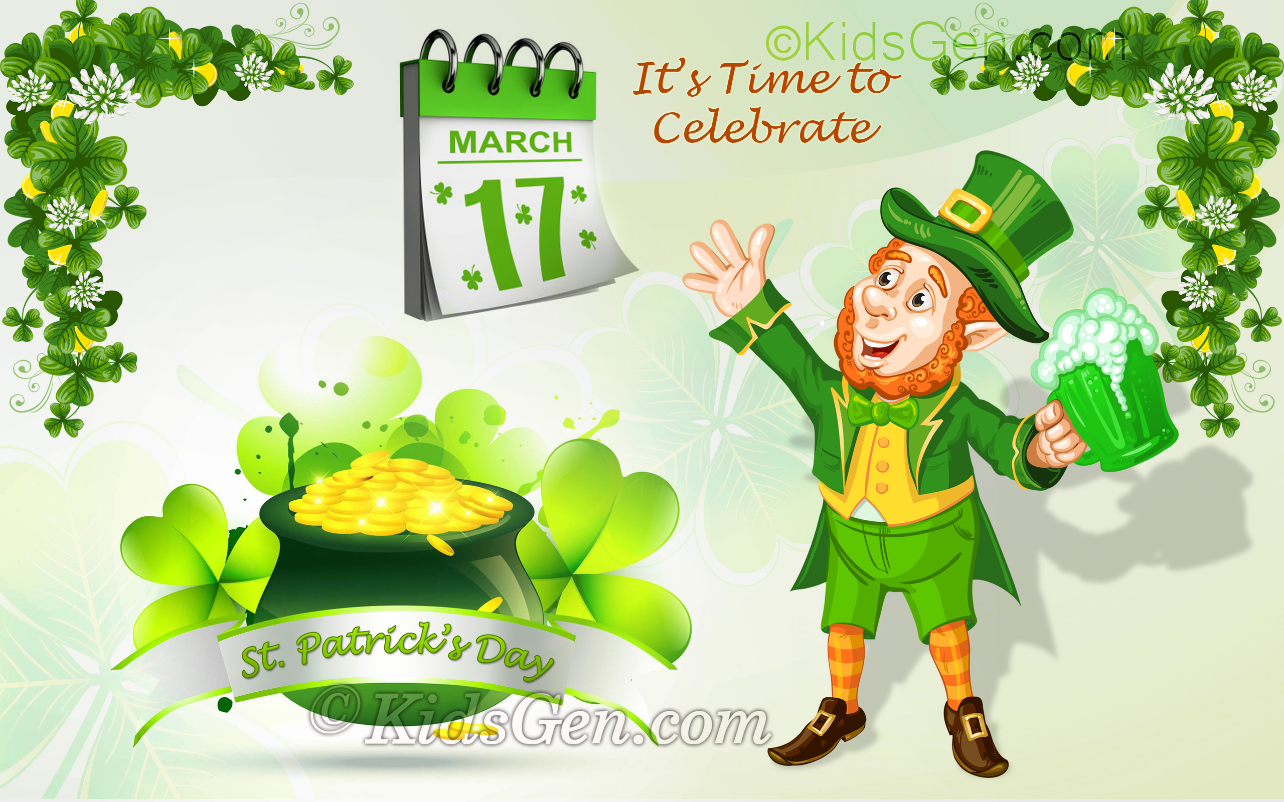 St Patrick S Day Wallpaper For Widescreen Desktop Mobiles And
