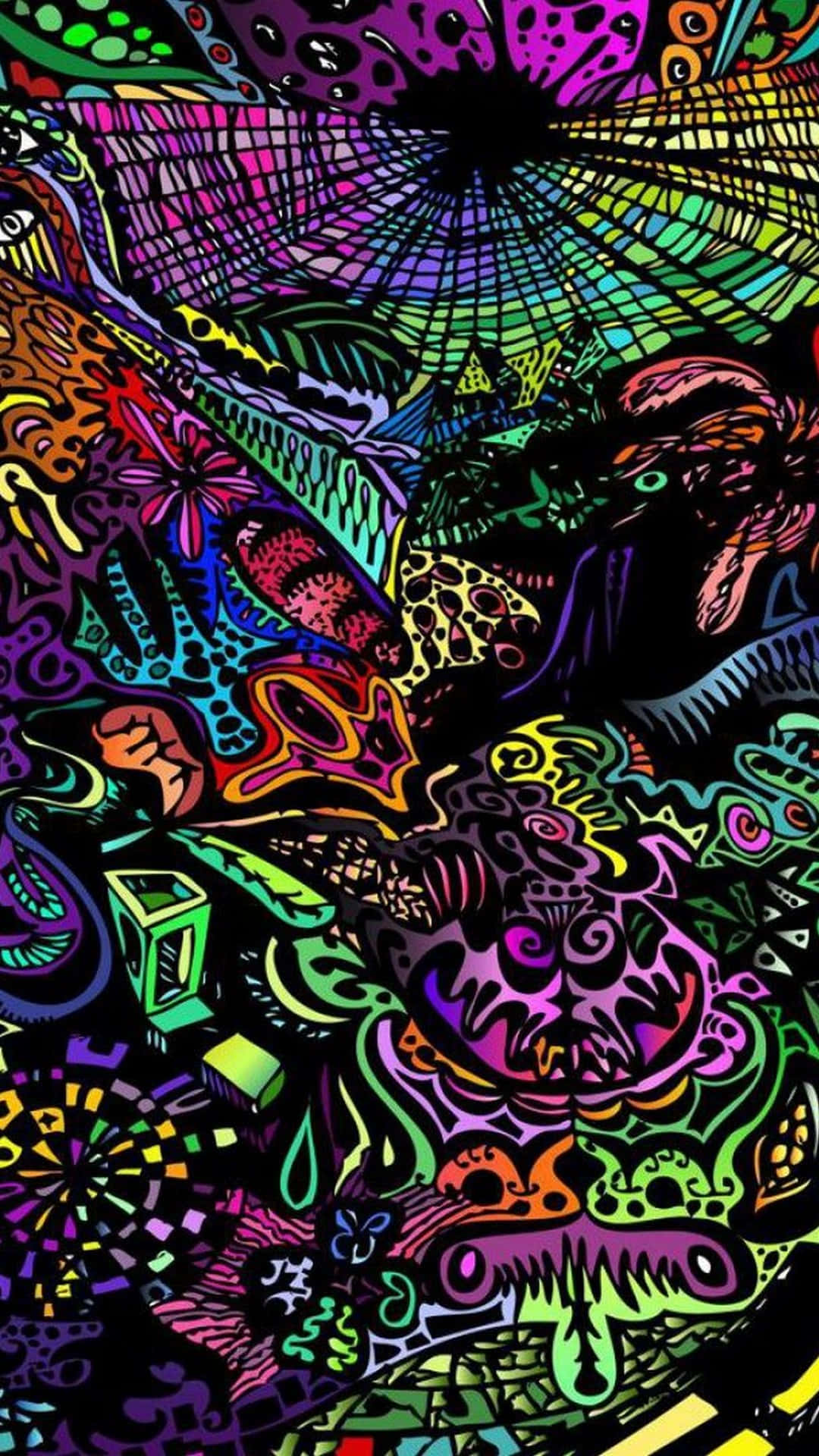 Neon iPhone Wallpaper