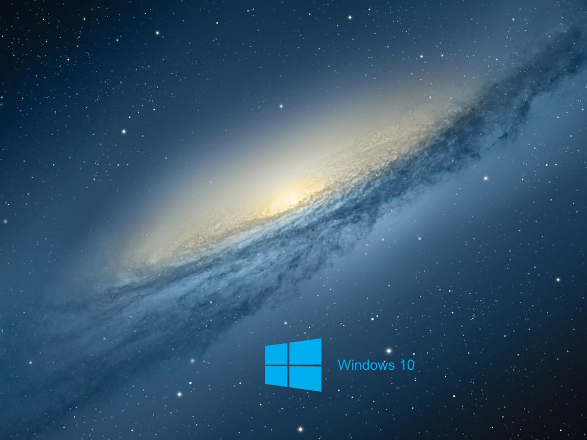 Windows 10 Desktop Wallpaper with Scientific Space Planet Galaxy Stars 1152x864