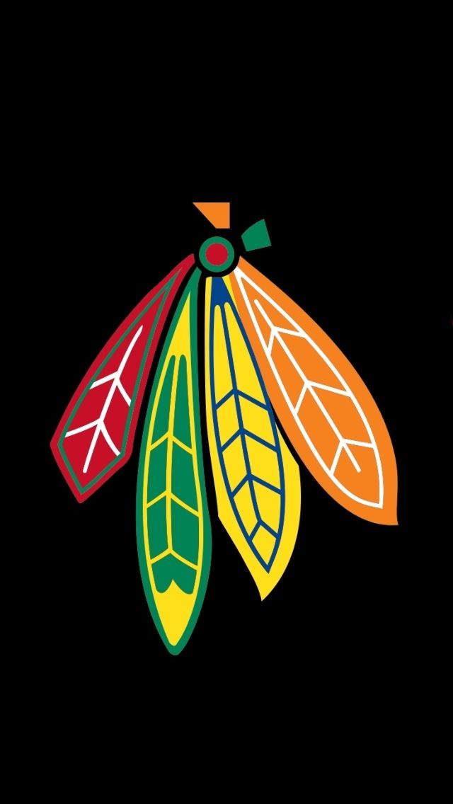 Blackhawks Logo I Edited To Only Include The Feathers Enjoy Go Hawks