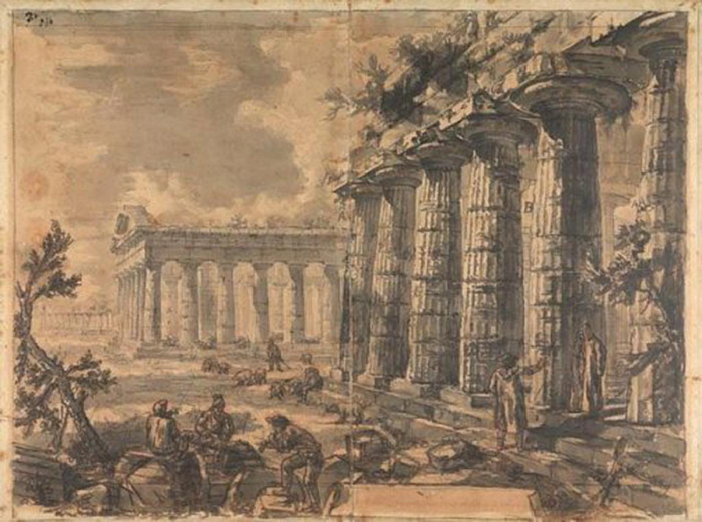 Giovanni Battista Piranesi Temples Of Paestum By