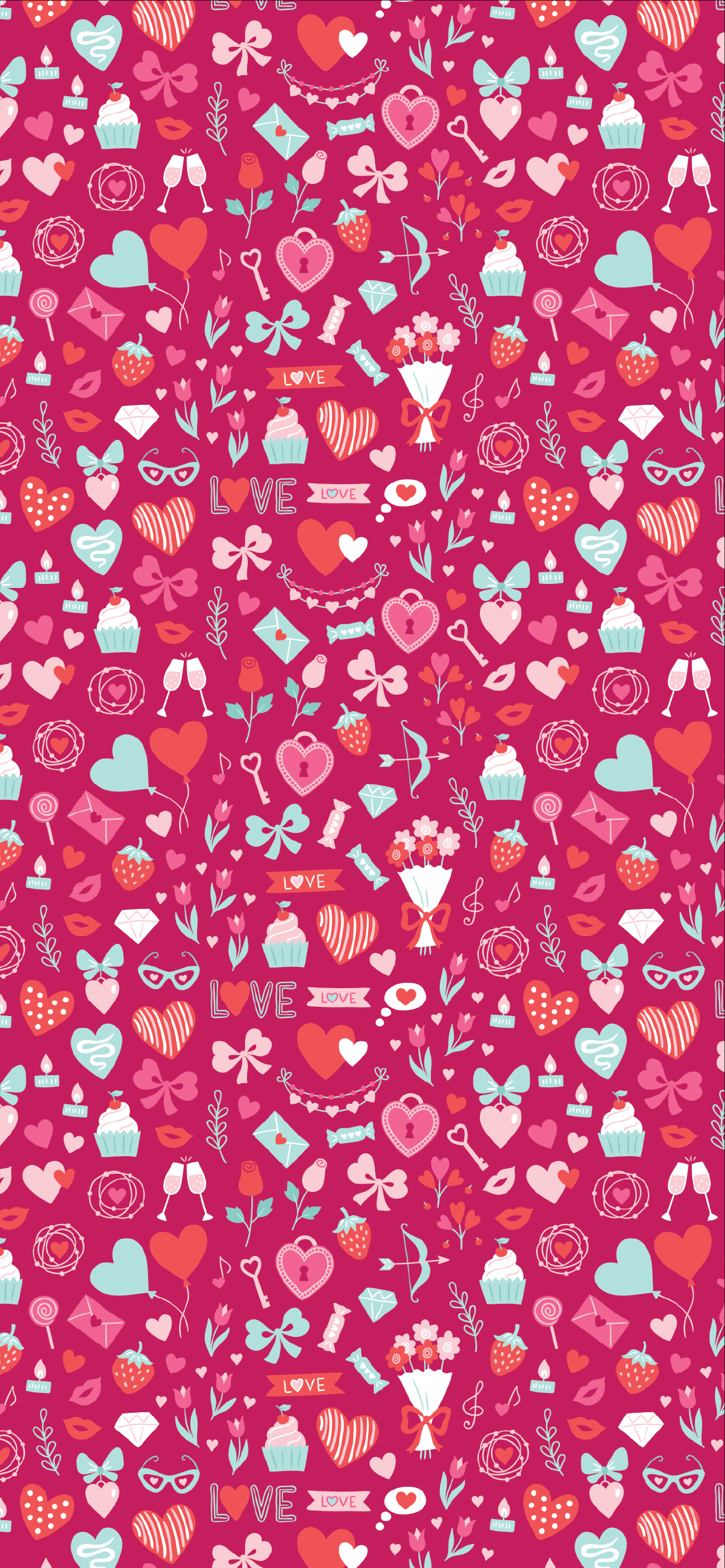 Sparkle Pink Heart Valentines day Wallpaper  Idea Wallpapers  iPhone  WallpapersColor Schemes