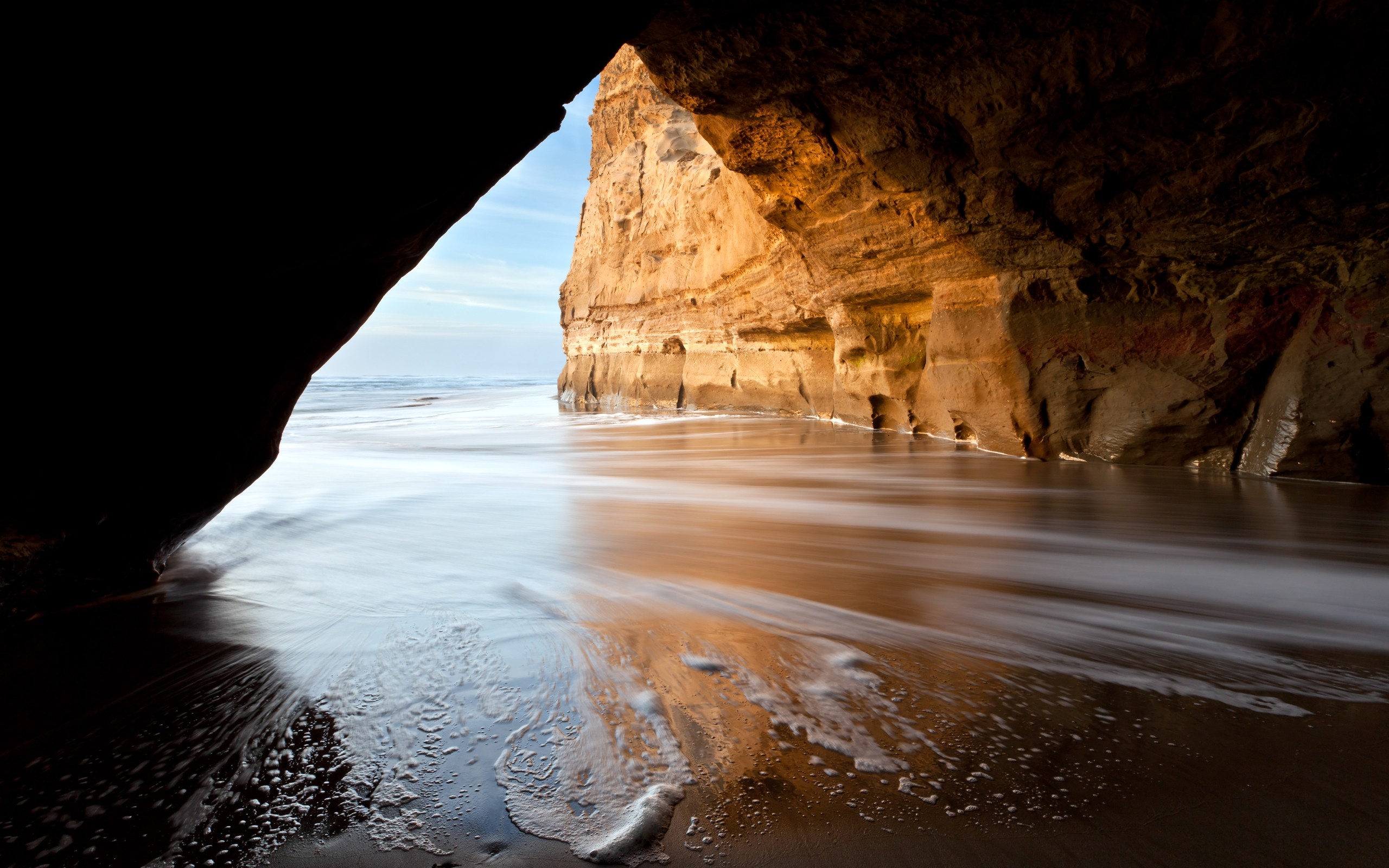 Free Download Daily Wallpaper Cave In San Gregorio Ca I Like To Waste My Time 2560x1600 For Your Desktop Mobile Tablet Explore 46 Wallpaper Cave Man Cave Wallpaper For