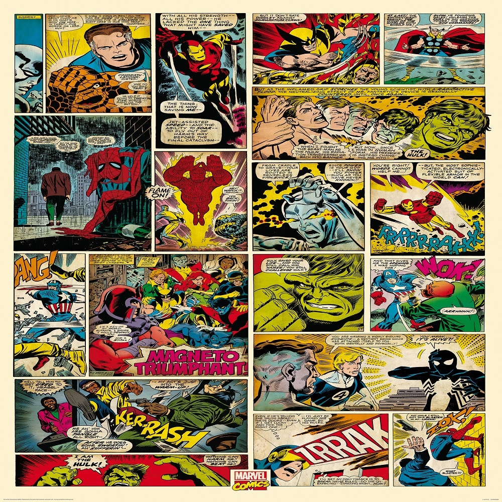 Home Murals Wall Marvel Ics Wallpaper Mural