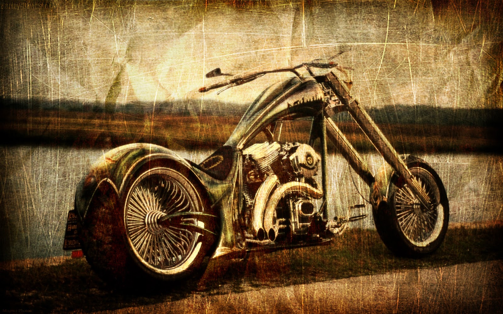 Vintage Chopper Wallpaper Best HD