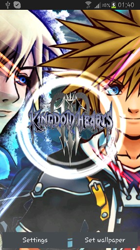 Bigger Kingdom Hearts Live Wallpaper For Android Screenshot
