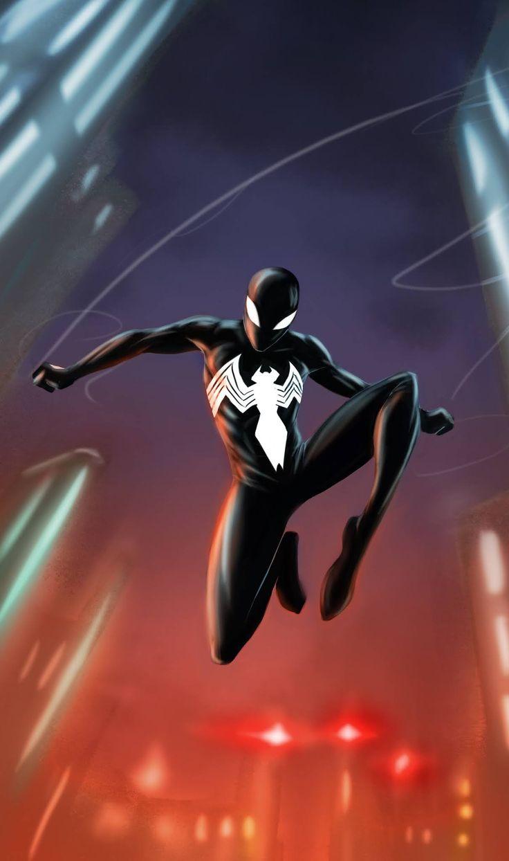 Symbiote Spiderman Mobile Wallpaper