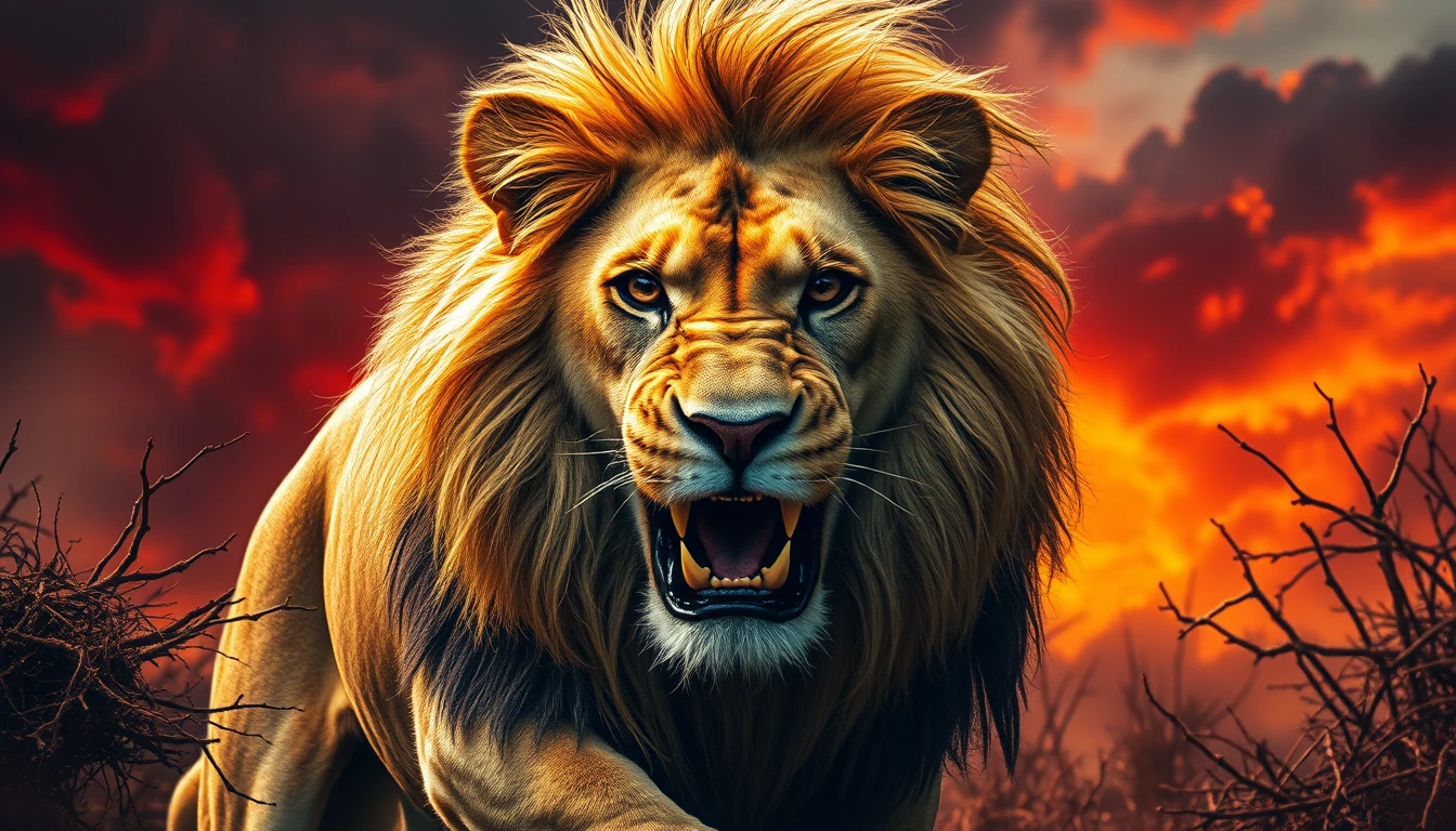 🔥 Download Danger Lion Wallpaper by @danielkent on WallpaperSafari