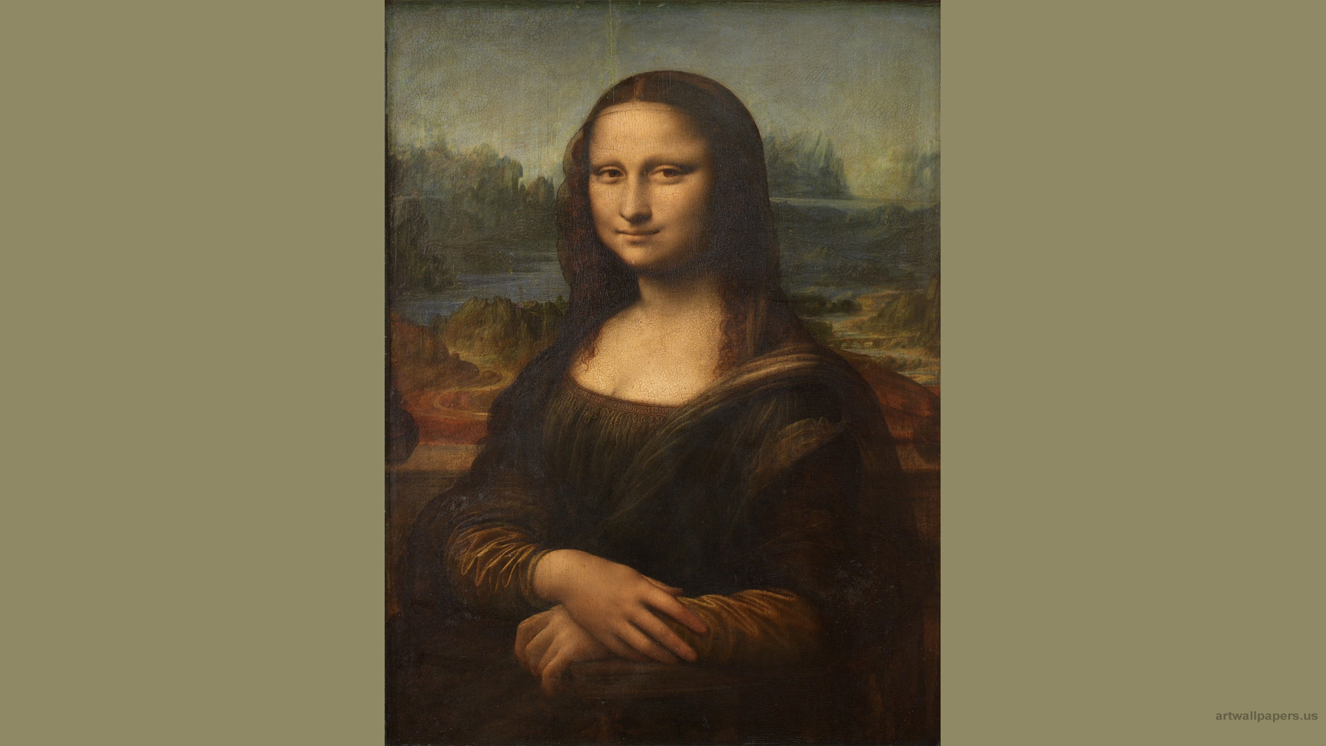 Mona Lisa Wallpaper Background HD