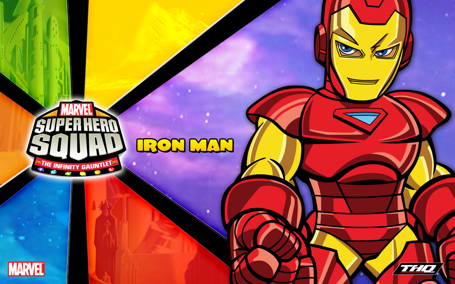 Man Marvel Super Hero Squad The Infinity Gauntlet Wallpaper