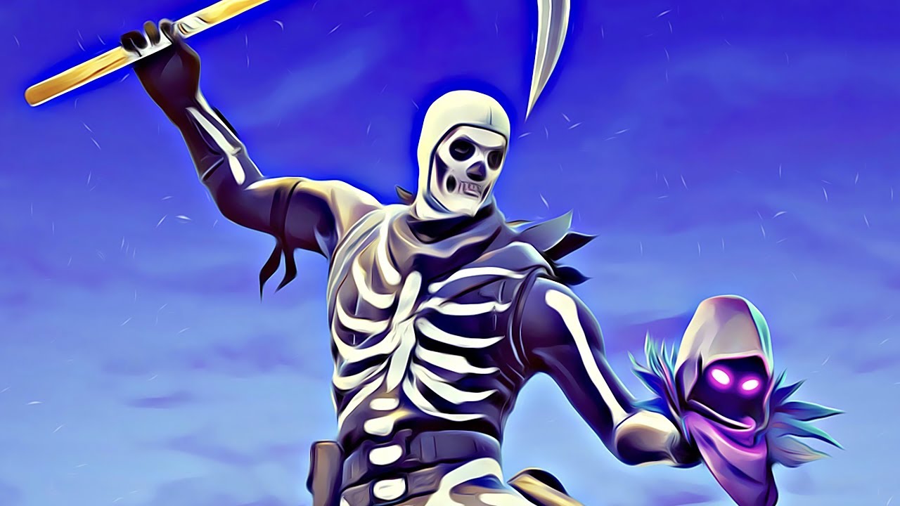 Skull Trooper 4k 8k HD Fortnite Battle Royale