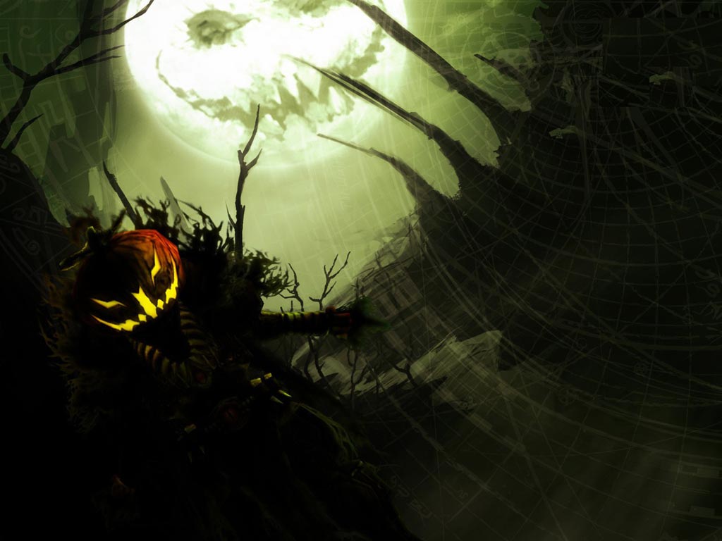 Wallpaper Of Scary Halloween High Definition