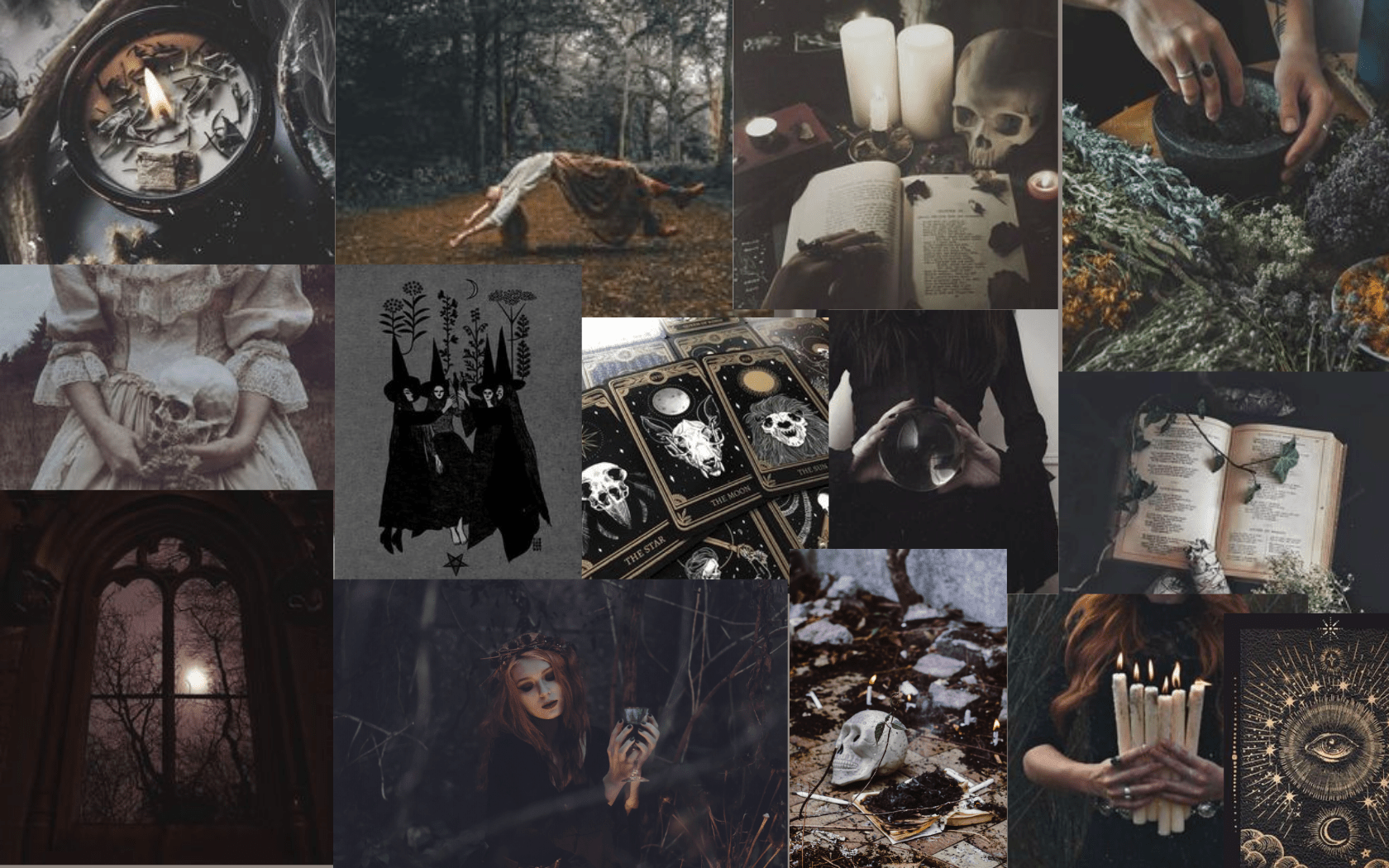 Witch Aesthetic Wallpaper For Macbooks By