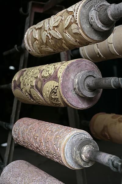 Antique Wooden Rollers For Printing Wallpaper I Would Love To Find