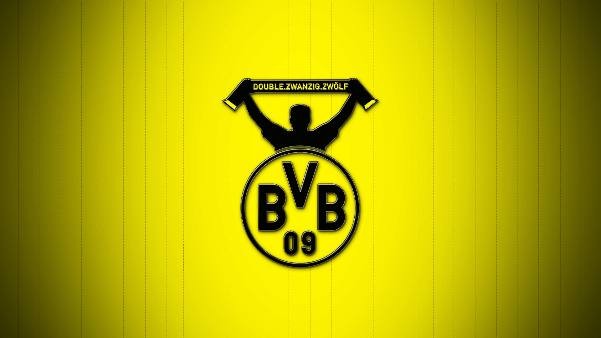 Borussia Dortmund Logo Background 1080p Wallpaper