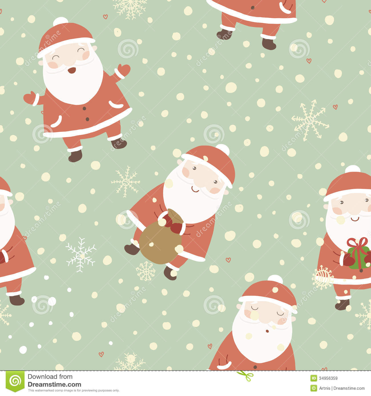 Cute Cartoon Christmas Wallpaper HD