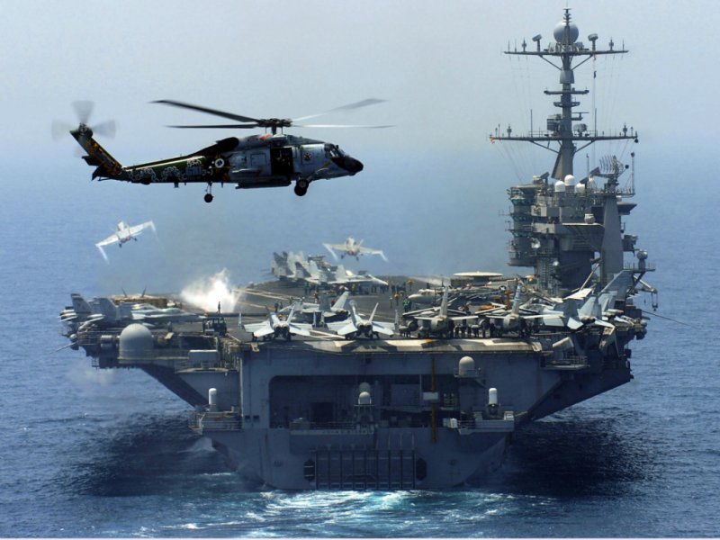 Deadly Uss Nimitz Cvn Army And Weapons