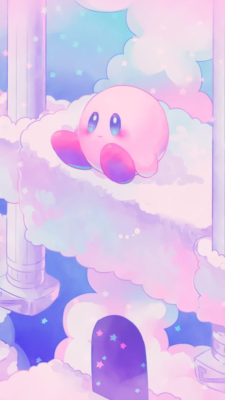 Apoame On Bg Ct Kirby Kawaii Wallpaper Cute