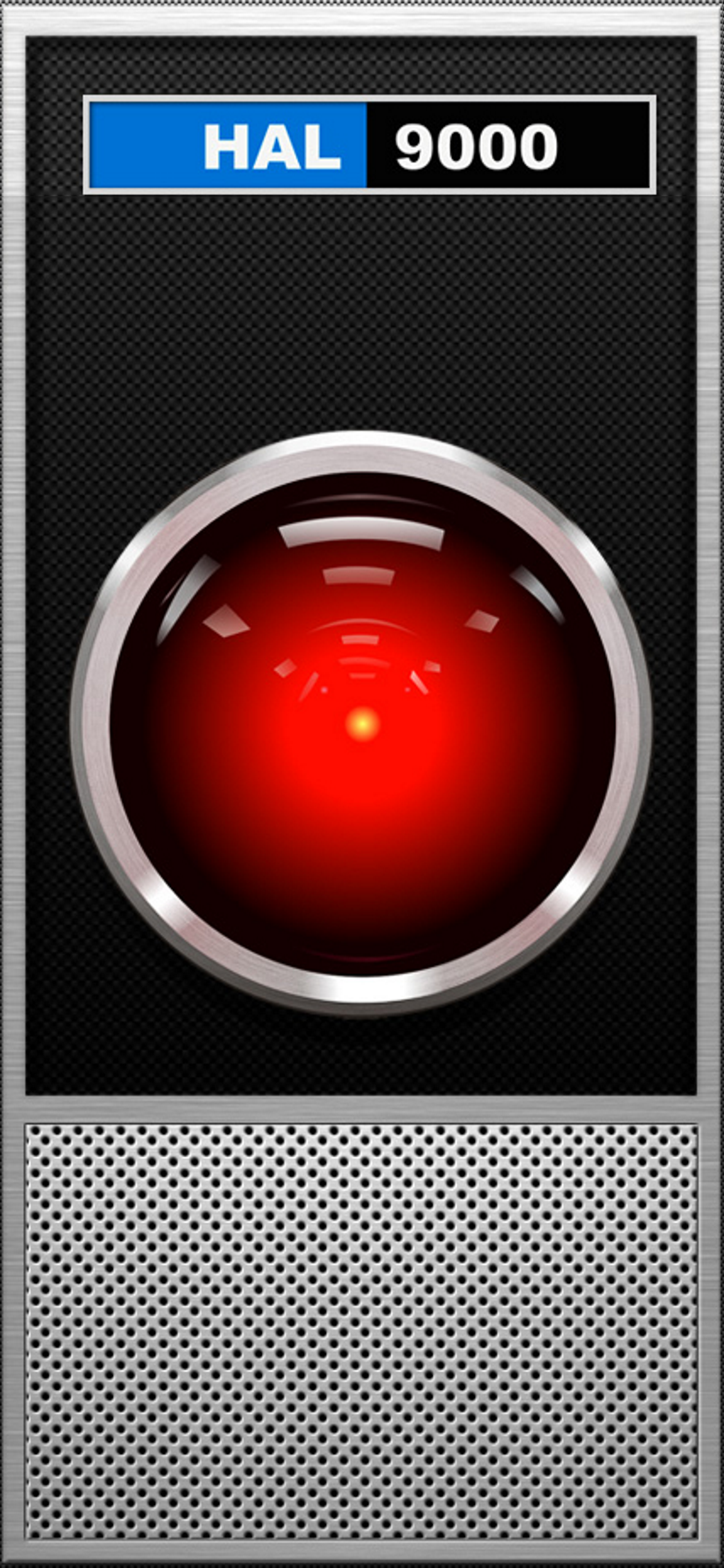 Hal9000 Interface Wallpaper For iPhone X Static Cool