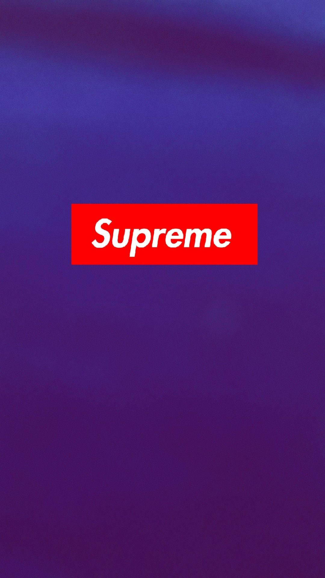 Minimalist Purple Supreme Wallpaper
