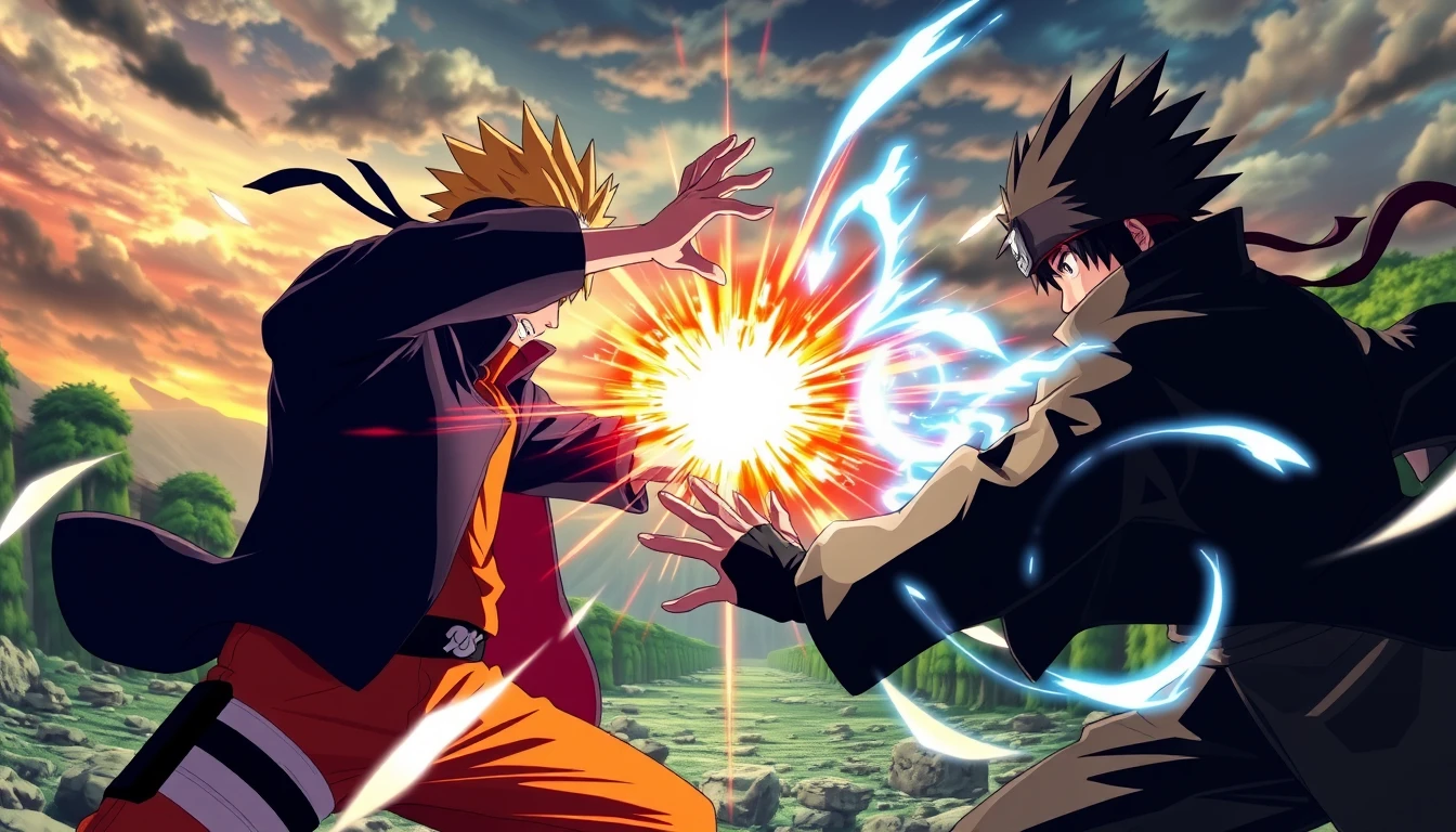 Naruto Vs Sasuke Wallpaper
