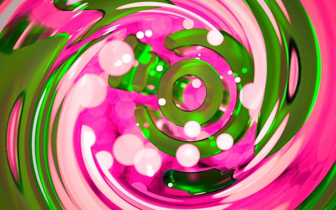 Pink And Green High Quality Resolution Wallpaper