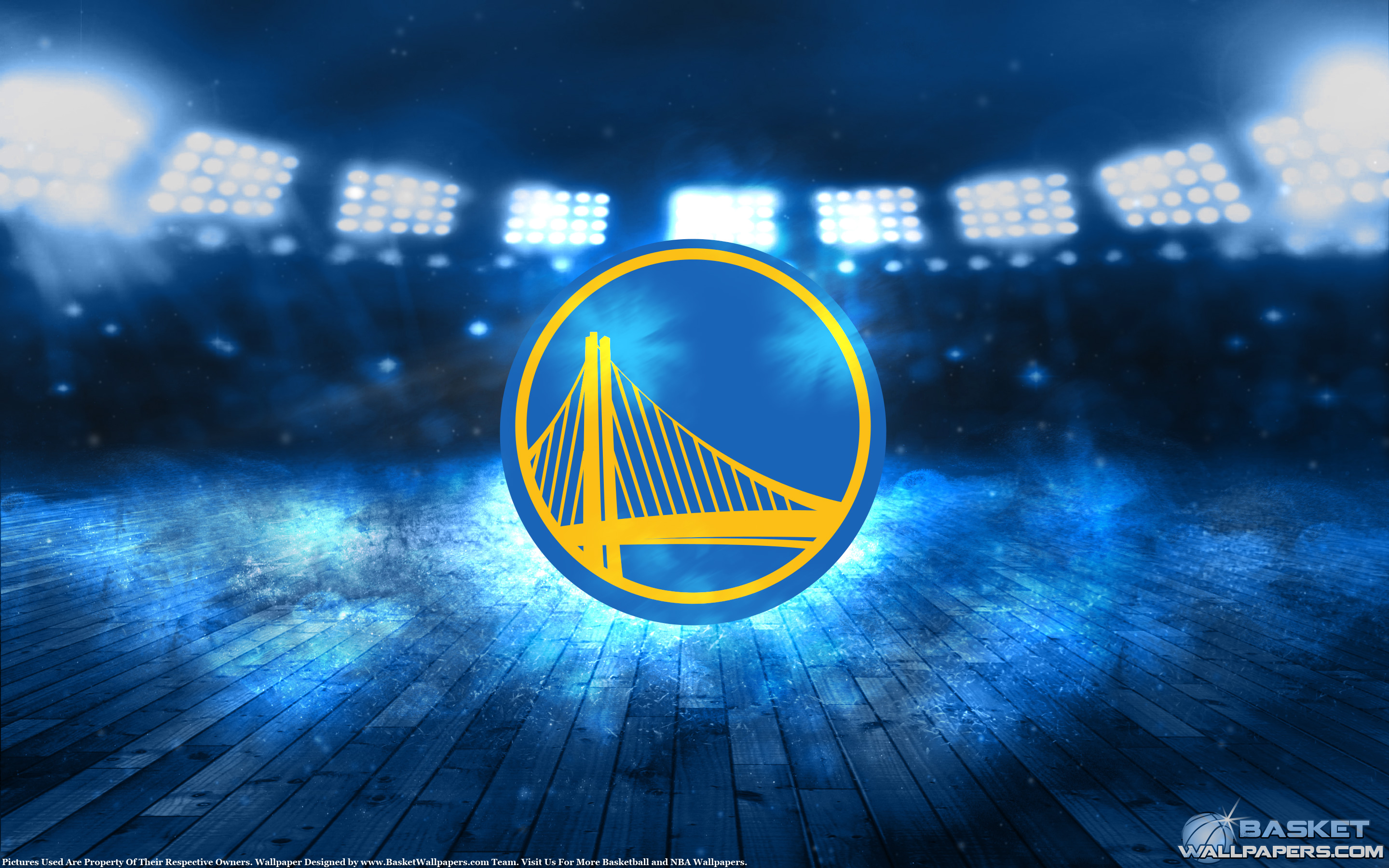 Golden State Warriors Logo Wallpaper By Basketwallpaper